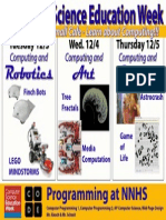 NNHS Computer Science Education Week Poster