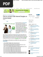 Download How to Connect USB Internet Dongles on Android Tablet _ DroidKube by Ks Ramesh SN194958169 doc pdf