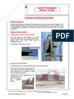 Hazards of Pressure Testing