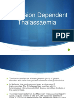 Transfusion Dependent Thalassemia