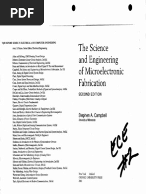 The Science and Engineering of Microelectronic Fabrication | PDF