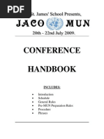 Essential MUN Terminology Guide | PDF | Committee | Government