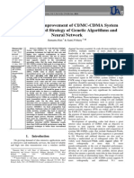 Performance Improvement of CI/MC-CDMA System using Combined Strategy of Genetic Algorithms and Neural Network