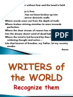 Writers of the World