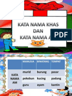 Kata Nama Am &khas