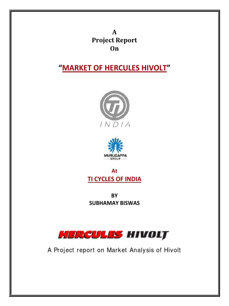 hercules hivolt electric cycle