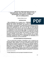 Asentamientos Prehispanicos en La Region de Uruba