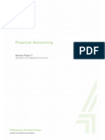 Financial Accounting Sample Paper 21