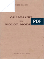 58752637 Grammaire de Wolof Moderne