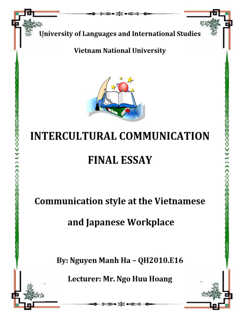 Vietnamese and Japanese Workplace Communication | PDF | Cross Cultural ...