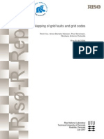 Mapping of Grid Codes & Faults