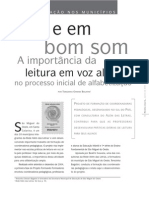 Alto e em Bom Som A Importancia Da Leitura em Voz Alta