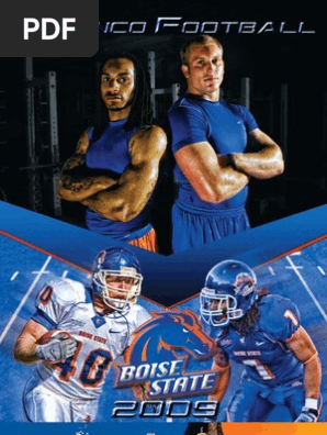 Bsu Media Guide American Football Sport Variants