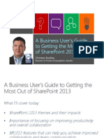 A Business User's Guide To Getting The Most Out of SharePoint 2013