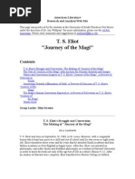 Download TS Eliot Journey of the Magi by jmorg0605 SN19509884 doc pdf