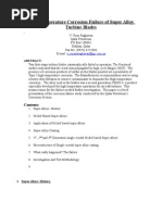 Download High Temperature Corrosion Failure of Super Alloy Turbine Blades by Vijay436 SN19510126 doc pdf