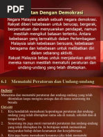 Bidang 6 - Nilai Berkaitan Dengan Demokrasi