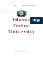 Islamic Online University FOIS Module 2.2