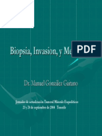 Biopsia, Invasion y Metastasis.