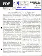 Westinghouse Oct. 1978 Large Lamp Catalog | PDF | Electromagnetic