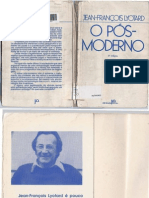 [Livro] Jean-François Lyotard - O Pós-moderno