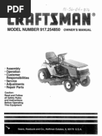 Download Craftsman Tractor 917254850 Manual by steven32419021 SN195126688 doc pdf