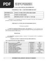 Promoção do 3° Sgt QE a 2º Sgt QE