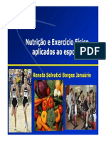 Nutricao e Exercicio Fisico Aplicado Ao Esporte