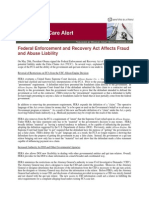 Federal Enforcement and Recovery Act Affects Fraud and Abuse Liability