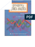 Estadística para Química Analítica, 2da Edición - J. C. Miller & J. N. Miller