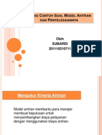 Download Model Antrian Dan Penyelesaiannya by Aries Rizka Amelia SN195162398 doc pdf