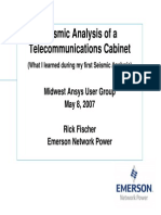 Cabinet Seismic Analysis