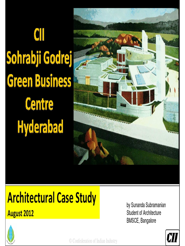 Cii Sohrabji Godrej Green Business Centre Pdf Writer