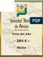 Letra Del Año 2014 - Mexico