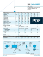 Faulhaber-datasheet