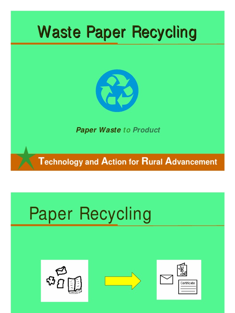Benefits of Paper Recycling Systems | PDF | Paper | Recycling