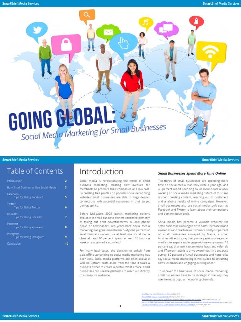 Social Media Marketing For Small Businesses | PDF