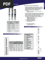 BOMBA SUBMERSAS PARA POÇOS PROFUNDOS - DANCOR
