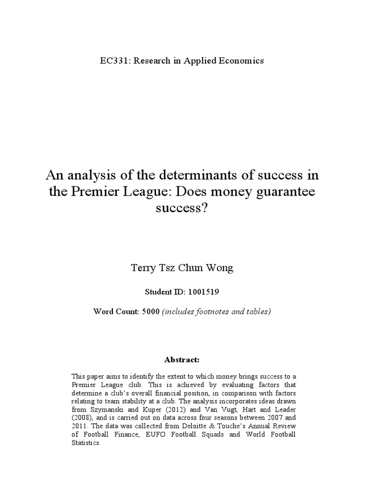 Social media in football dissertation image