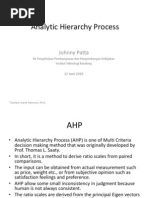Download Analytical Hierarchy Process by Christian Harijanto SN195240362 doc pdf