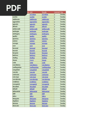 Word Bank