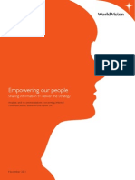 World Vision UK - Empowering Our People
