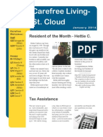 January 2014 Newsletter