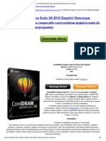 Download CorelDRAW Graphics Suite X6 2012 Espaol Descargar Programa by Cristian Cruz SN195265715 doc pdf