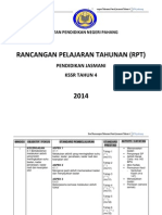 (155363327) RPT Pendidikan Jasmani Tahun 4