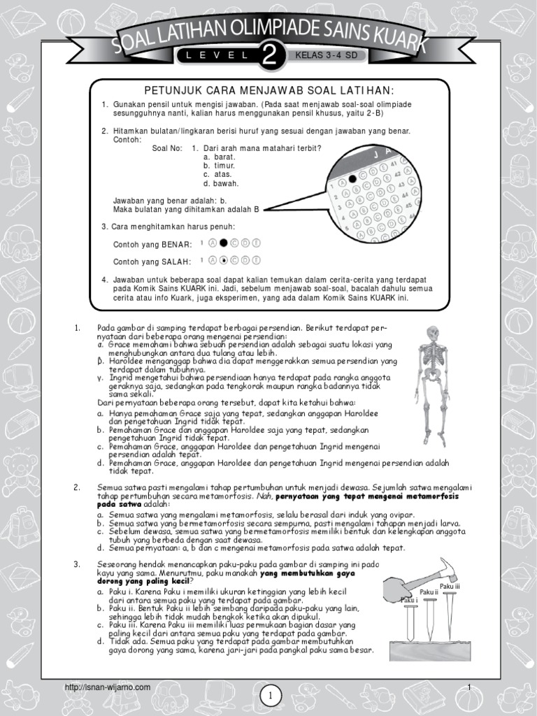 Download Soal Olimpiade Ipa Sd Level 2 - Ilmu Guru