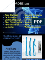 Presentasi Osteoporosis