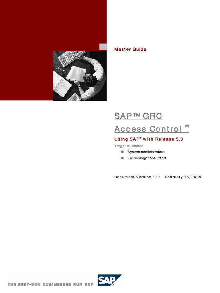 SAP GRC Access Control 5.3 - Master Guide-1 | PDF