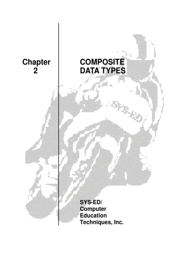 Composite Data Types | PDF | Pl/Sql | Database Index