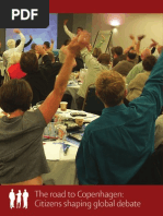 Involve Document - The Road To Copenhagen - Citizens Shaping Global Debate